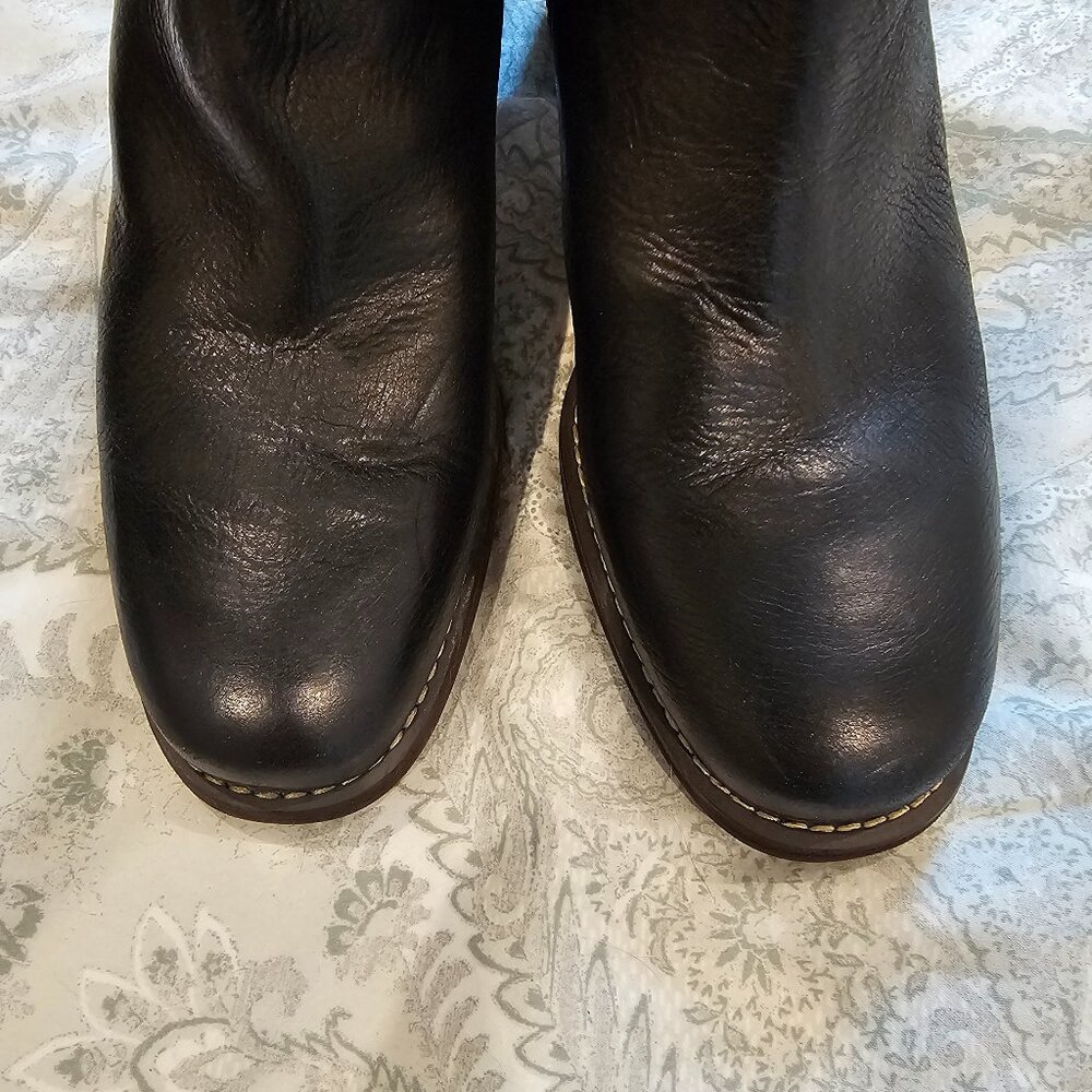 NWOB Franco Sarto Kemper Black Leather Boot US 8M - Picture 3 of 8